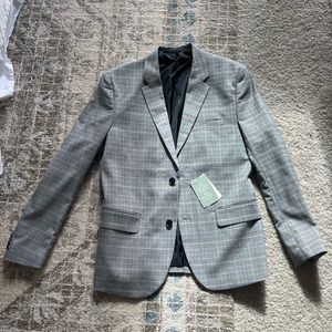 New with tags plaid suit jacket (have matching pants as well)